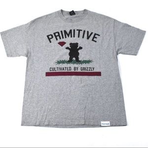 Diamond Supply Co Primitive Grizzly Graphic Shirt